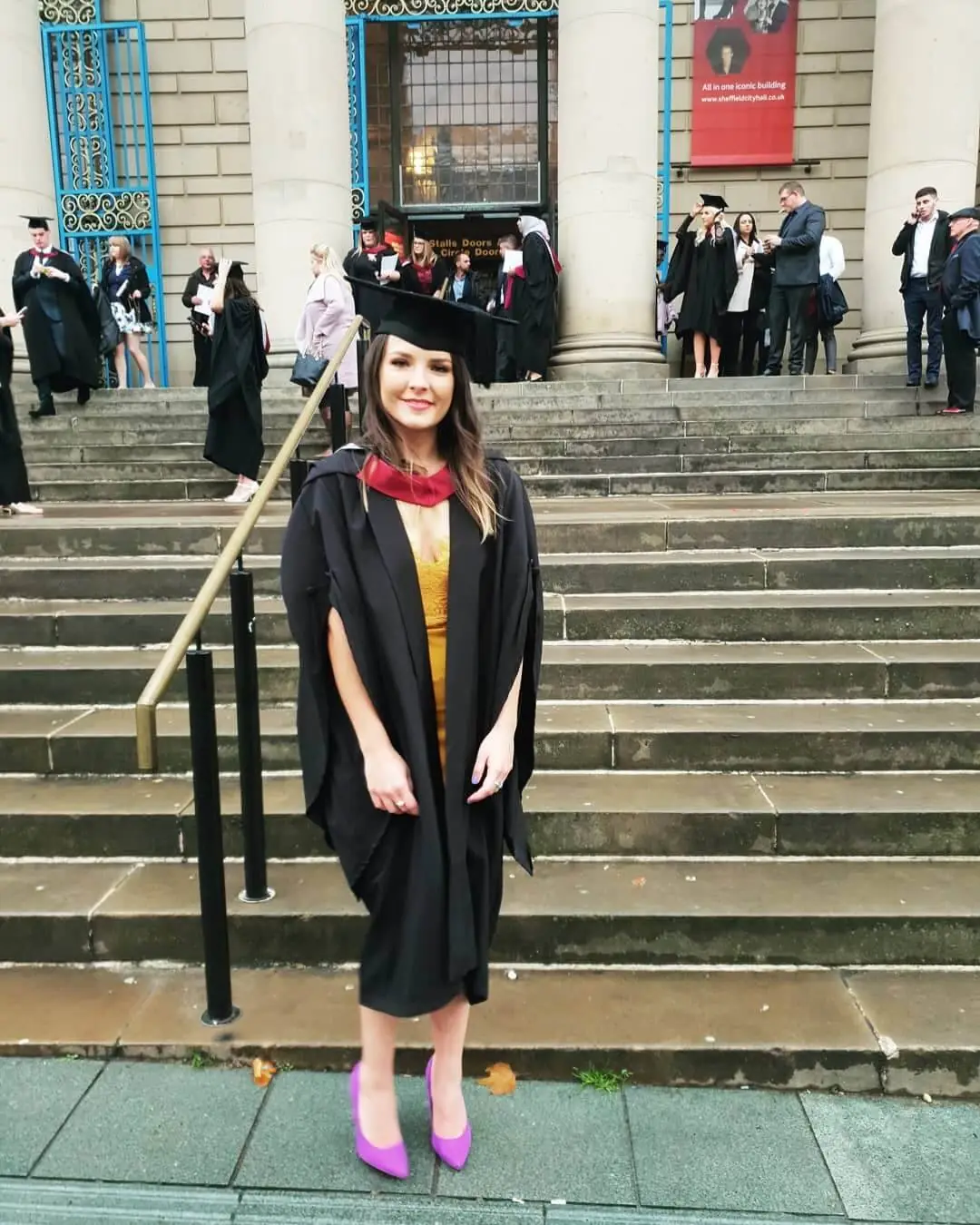 Donna at her nursing graduation